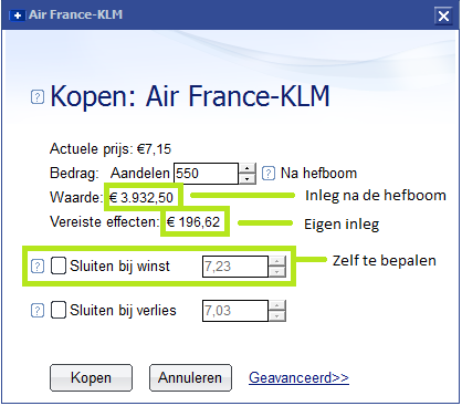 Aandelen KLM 1